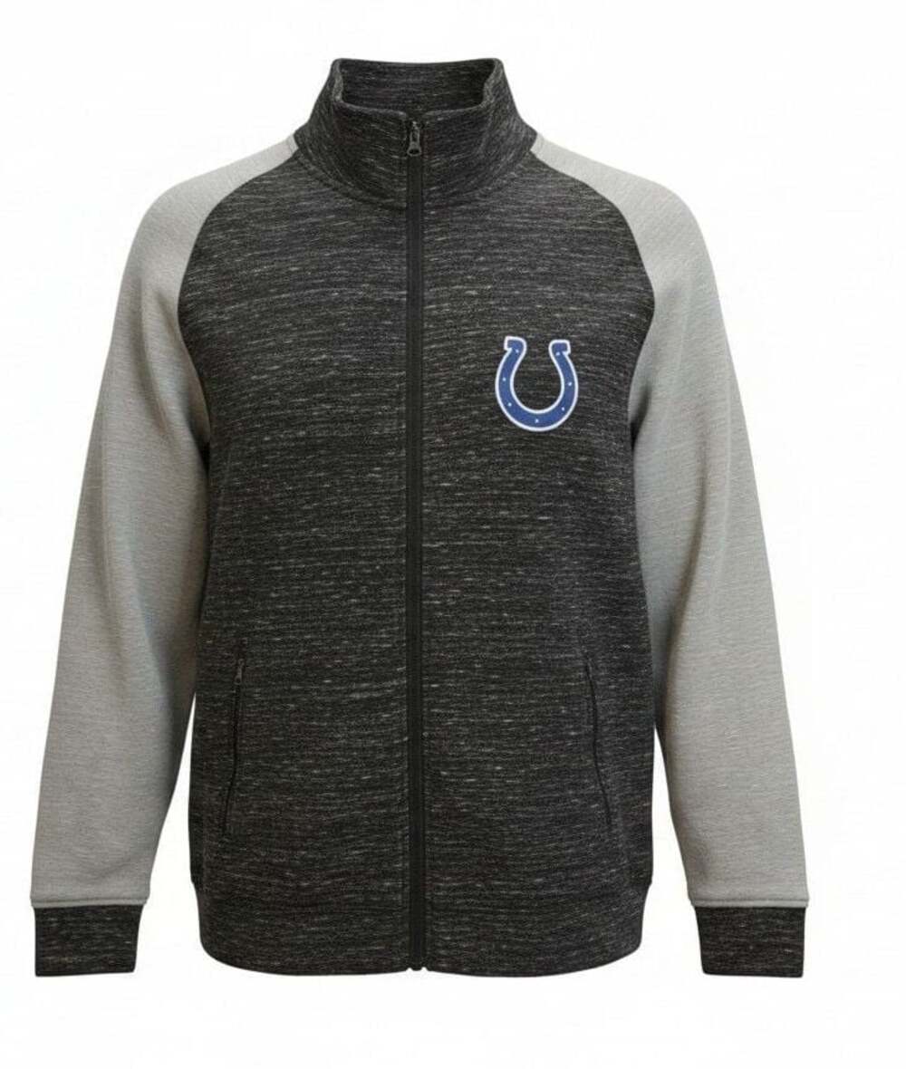 Fanatics Indianapolis Colts‎  Full-Zip Jacket Heather Black Men's Medium